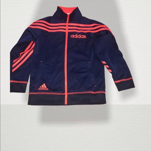 Adidas Jackets \u0026 Coats | Adidas Tricot Track Jacket Boys Kids Size 7 Full Zip Black Red | Color: Black/Red | Size: 7b | Croatianstar's Closet